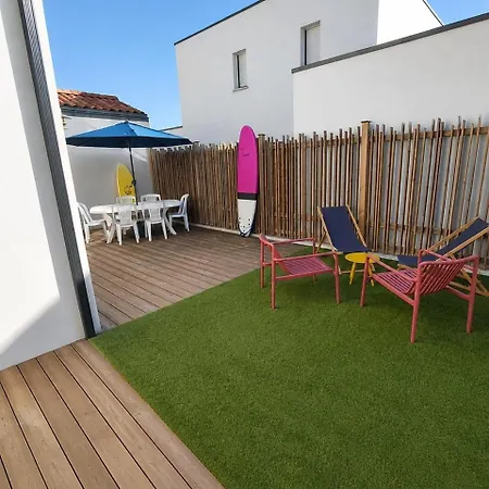 S/mer - A 150 M De La Plage, 6 Personnes, Terrasse, Garage Privatif - Centre-ville A Pied | Animaux Acceptes, Vendee Brétignolles-sur-Mer